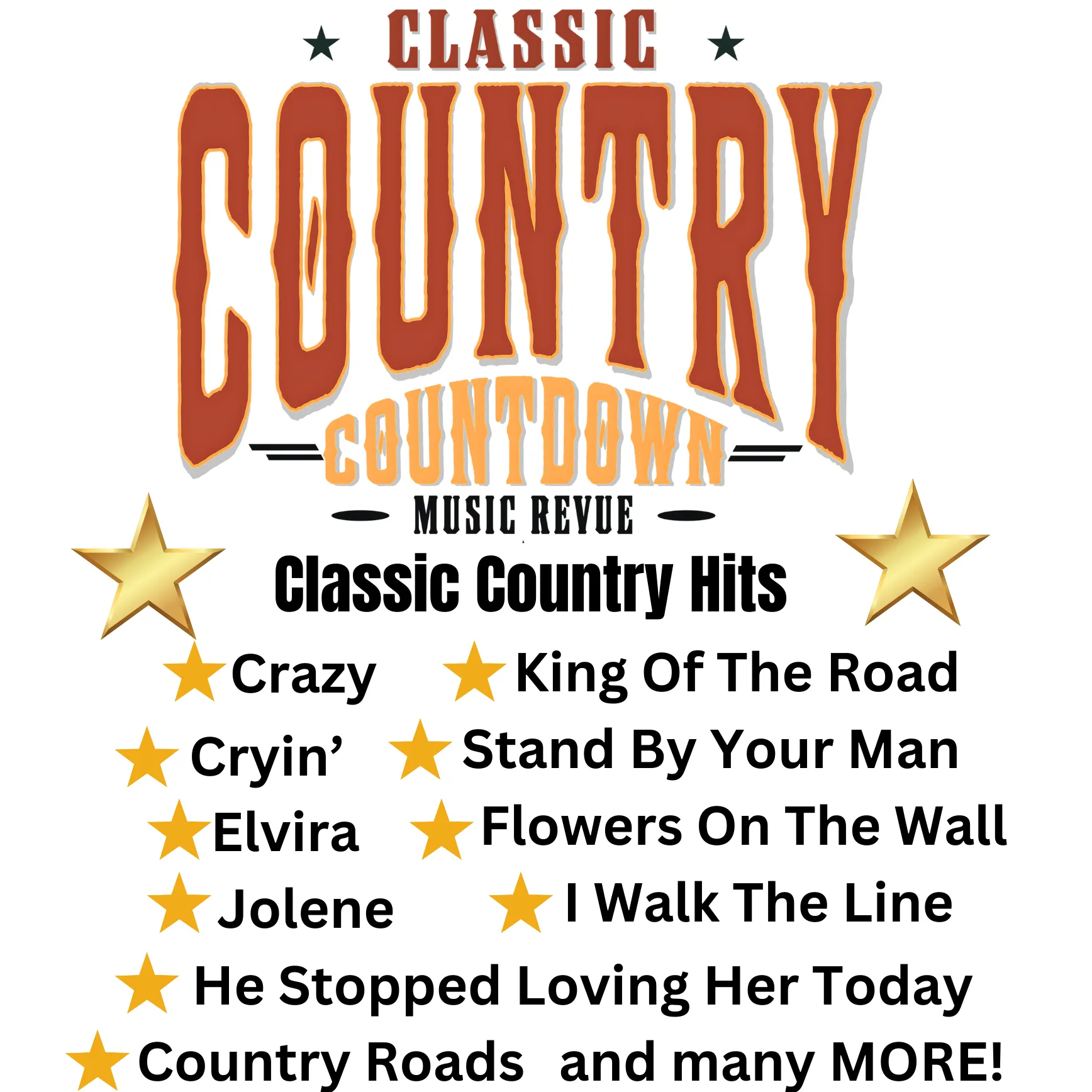 Classic Country Countdown | Blue Gate Theatre | Shipshewana, Indiana