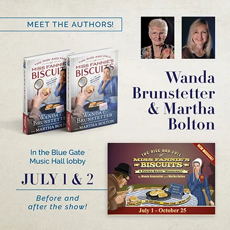 Wanda Brunstetter & Martha Bolton Book Signing | Blue Gate Theatre | Shipshewana, Indiana