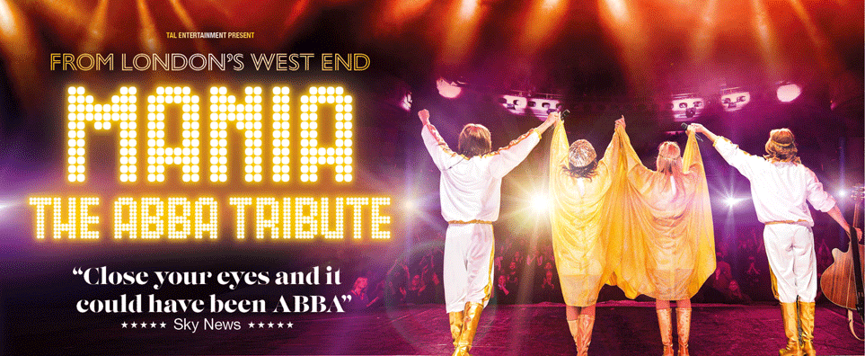 MANIA - The ABBA TRIBUTE Info Page Header
