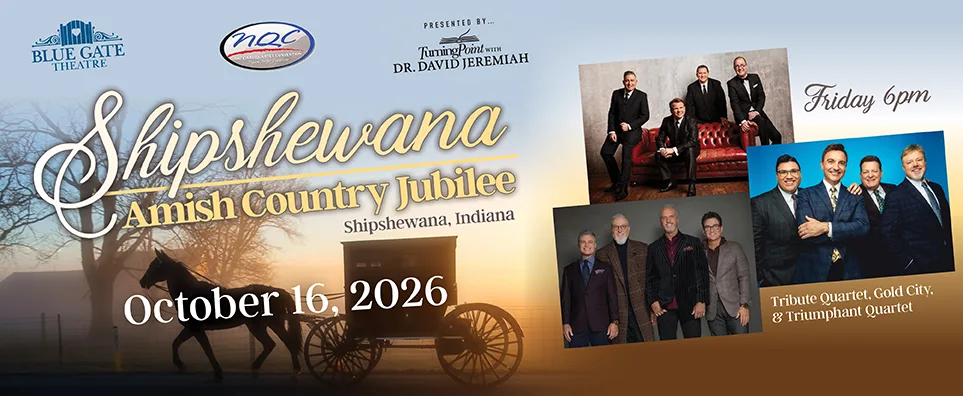 Tribute Quartet, Gold City, & Triumphant Quartet - NQC Jubilee Info Page Header