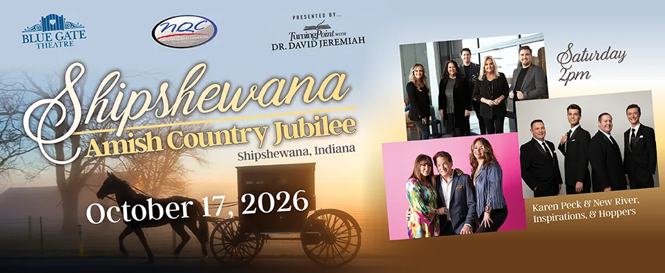 Karen Peck & New River, Inspirations, & The Hoppers - NQC Jubilee Info Page Header
