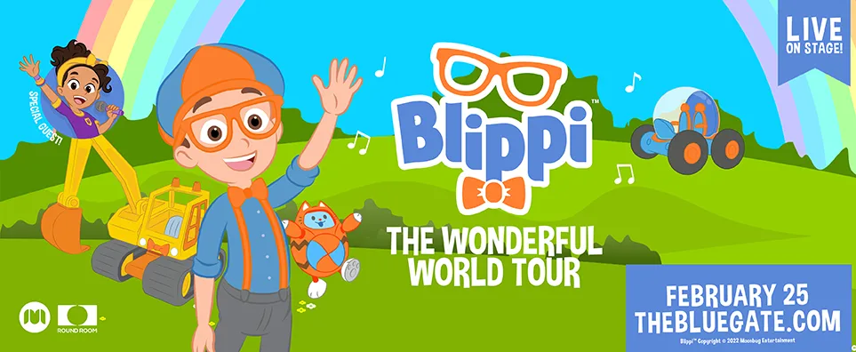 Blippi: The Wonderful World Tour Info Page Header