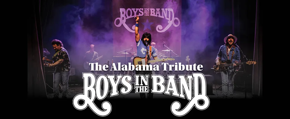 Boys in the Band - The Alabama Tribute Info Page Header