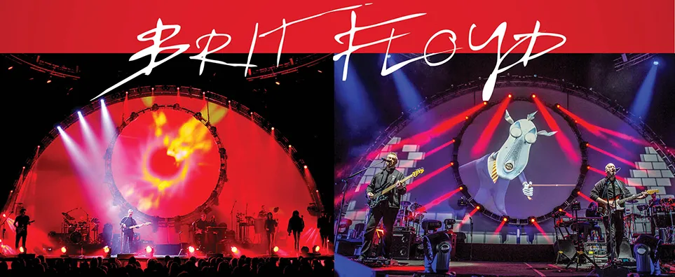 Brit Floyd - The World's Greatest Pink Floyd Show  Info Page Header