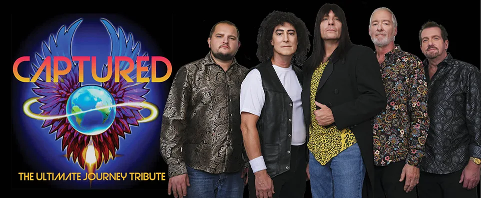 CAPTURED - The Ultimate Journey Tribute  Info Page Header