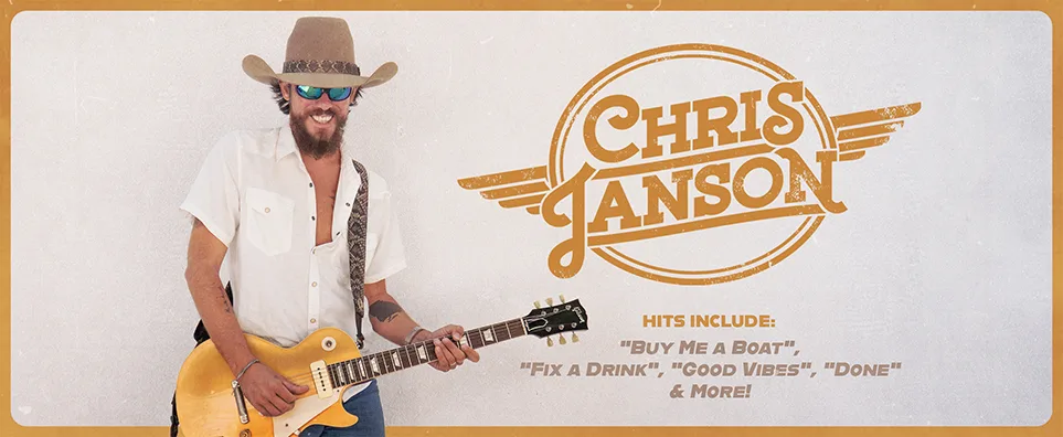 Chris Janson Info Page Header