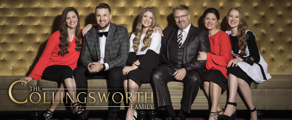 Photo of Collingsworth Family (distanced) for the Shipshewana Event