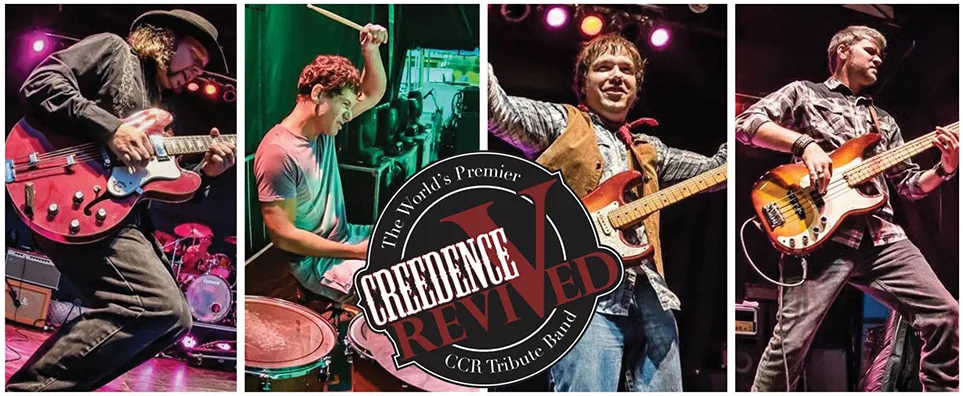 Creedence Revived Info Page Header
