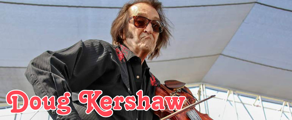 Photo of Doug Kershaw for the Shipshewana Event