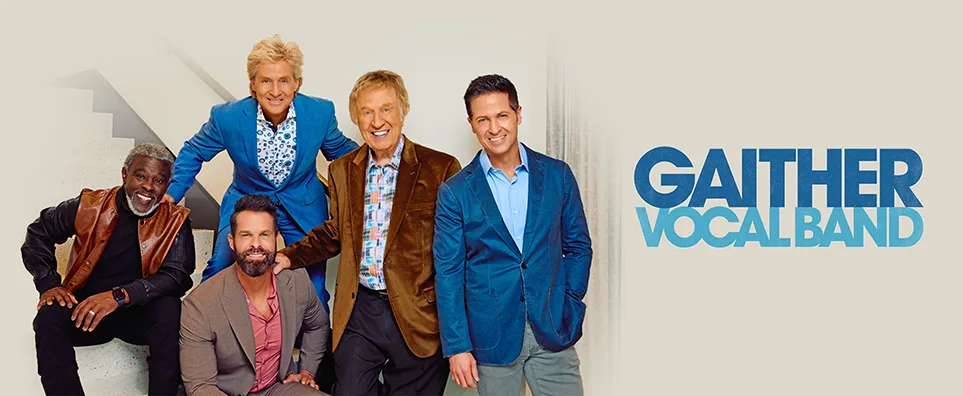 Gaither Vocal Band Info Page Header