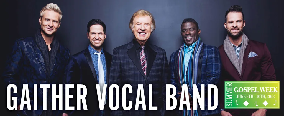 Gaither Vocal Band Info Page Header
