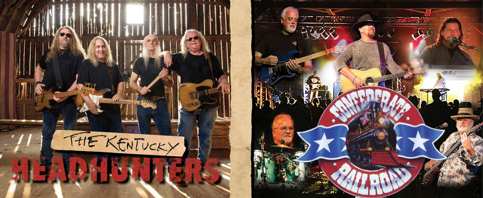 Kentucky Headhunters & Confederate Railroad Info Page Header