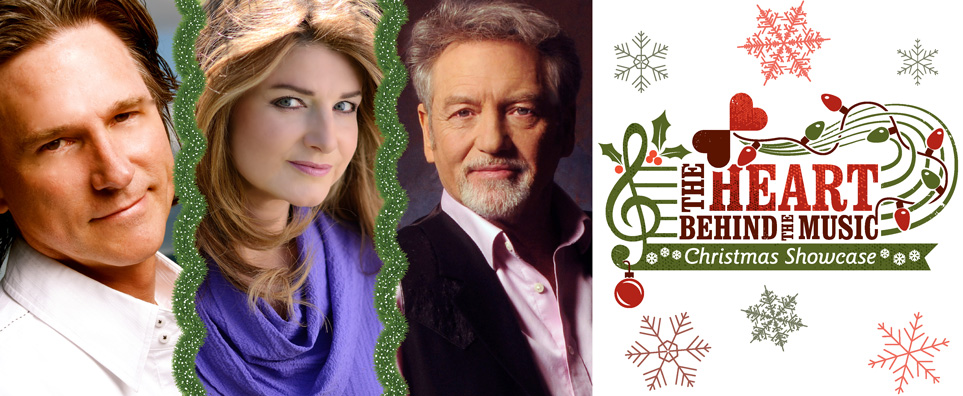 Larry Gatlin, Billy Dean & Sylvia - The Heart Behind the Music - Christmas Showcase Info Page Header