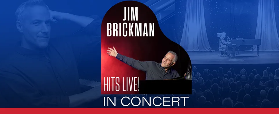 Jim Brickman HITS LIVE! Info Page Header