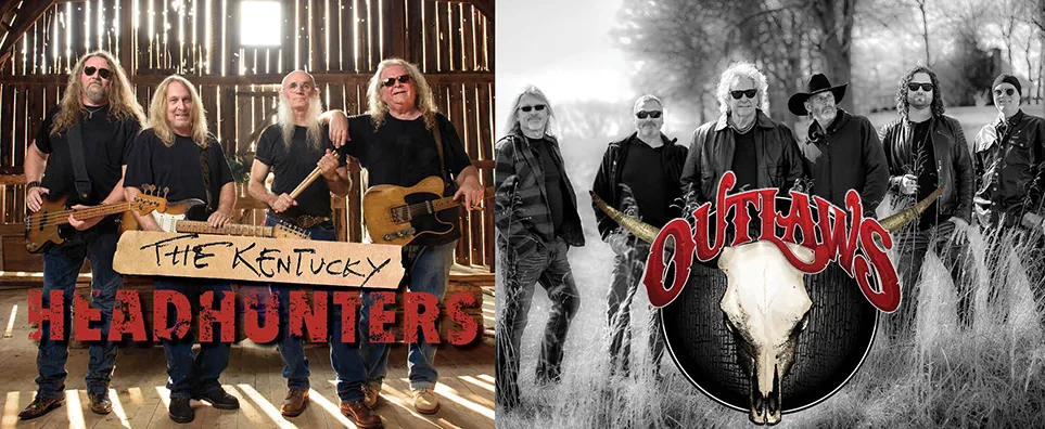 Kentucky Headhunters & The Outlaws Info Page Header