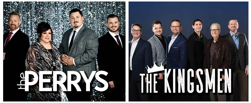 The Kingsmen & The Perrys Info Page Header