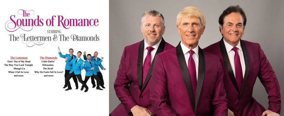 Sounds of Romance : The Lettermen and the Diamonds Info Page Header