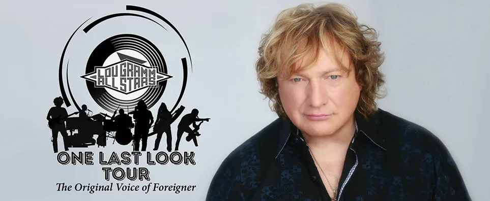Lou Gramm - The Original Voice of Foreigner Info Page Header