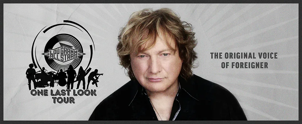 Lou Gramm - The Original Voice of Foreigner Info Page Header