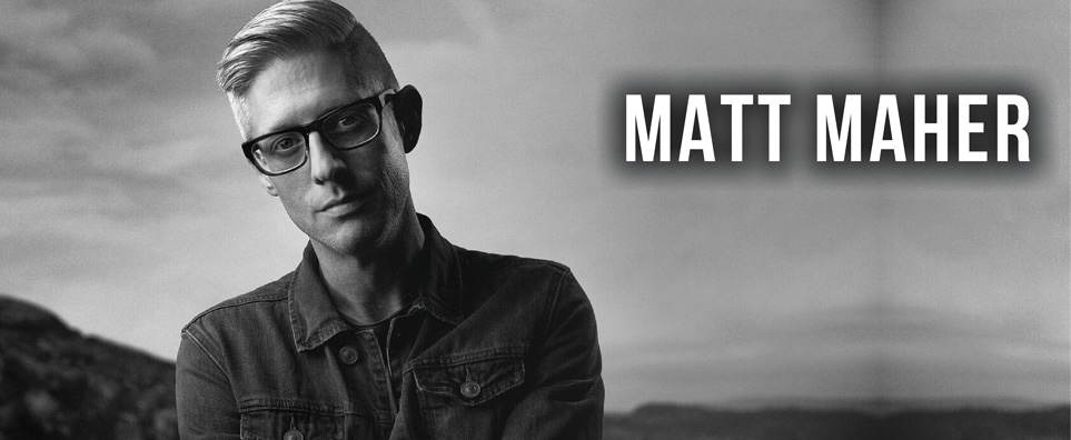 Matt Maher Info Page Header