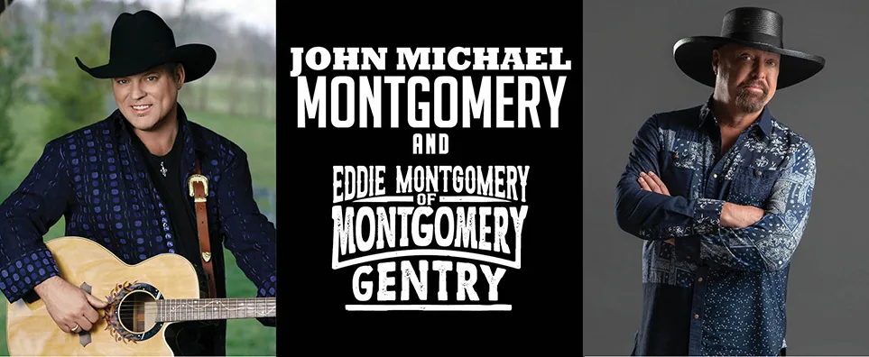 John Michael Montgomery & Eddie Montgomery of Montgomery-Gentry Info Page Header