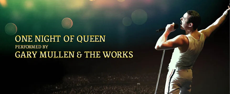 One Night of Queen Info Page Header