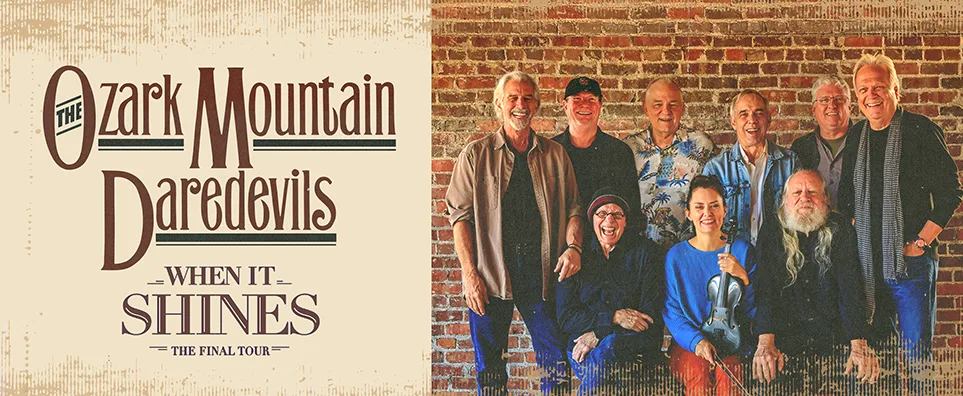 The Ozark Mountain Daredevils - When It Shines: The Final Tour Info Page Header