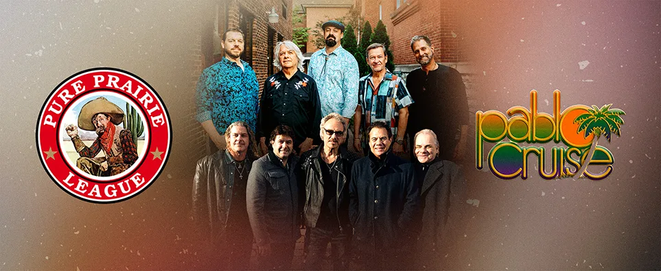 Pure Prairie League & Pablo Cruise  Info Page Header