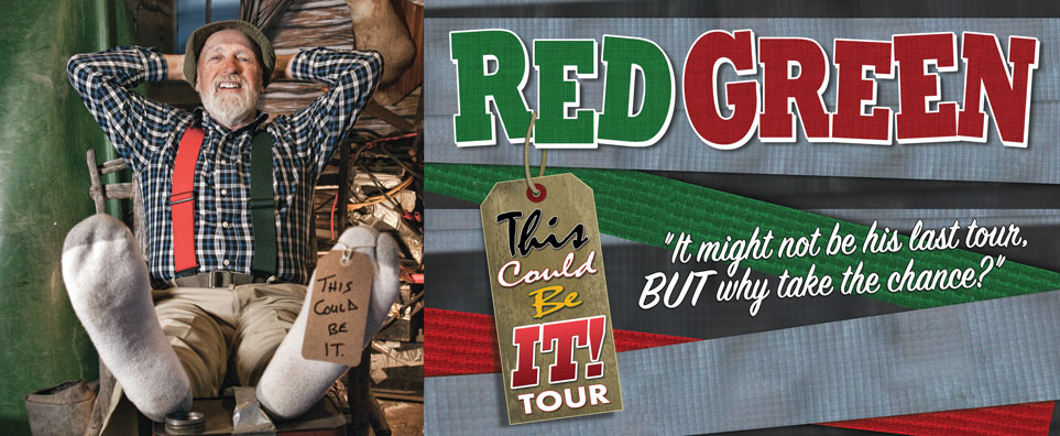 Red Green Info Page Header
