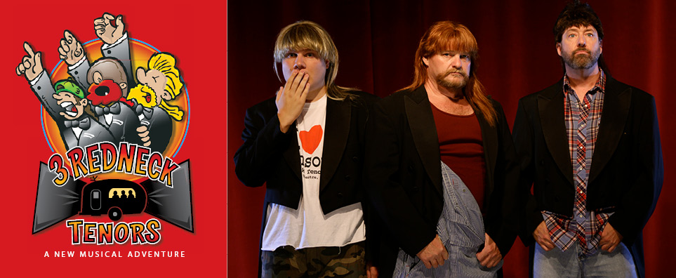 Photo of Three Redneck Tenors for the Shipshewana Event