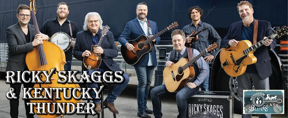 Reiziger Dagelijks Geven Ricky Skaggs & Kentucky Thunder - Bluegrass Week - September 08, 2023 -  Tickets & Info | Blue Gate Theatre | Shipshewana, Indiana