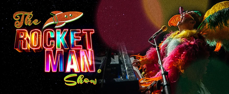The Rocket Man Show Info Page Header
