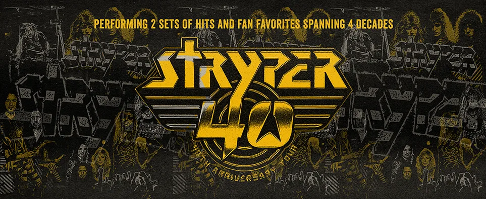 Stryper Info Page Header