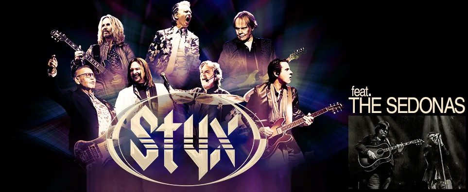 STYX feat. The Sedonas Info Page Header