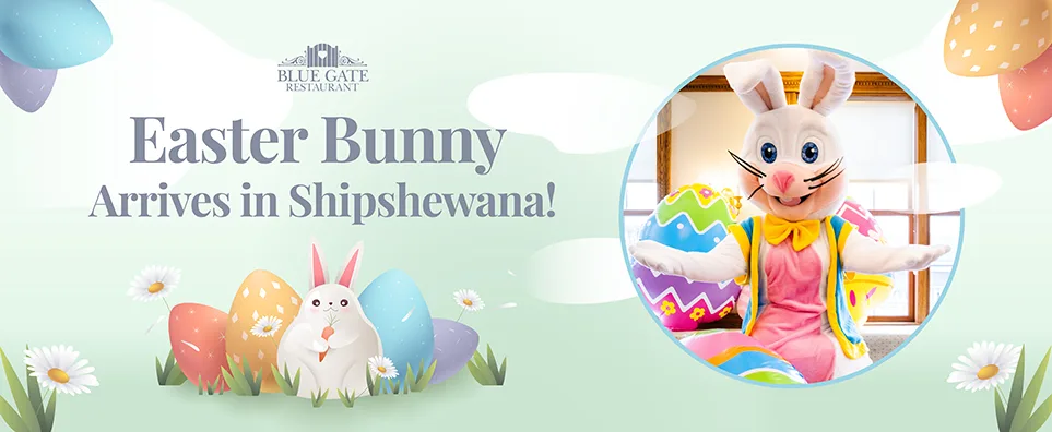 The Easter Bunny Visits Shipshewana! Info Page Header