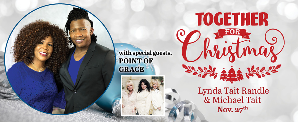 Lynda Tait Randle, Michael Tait feat. Point of Grace - Together for Christmas Tour Info Page Header