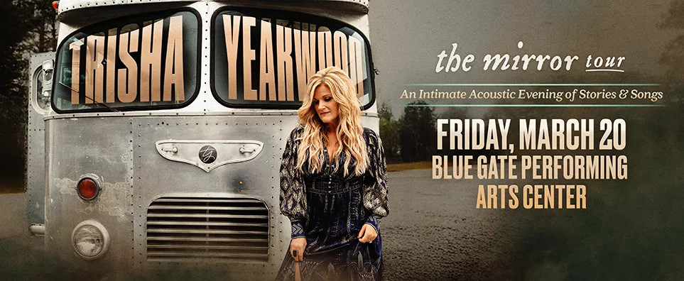 Trisha Yearwood: The Mirror Tour Info Page Header
