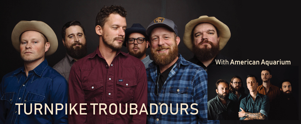 Turnpike Troubadours  with American Aquarium Info Page Header