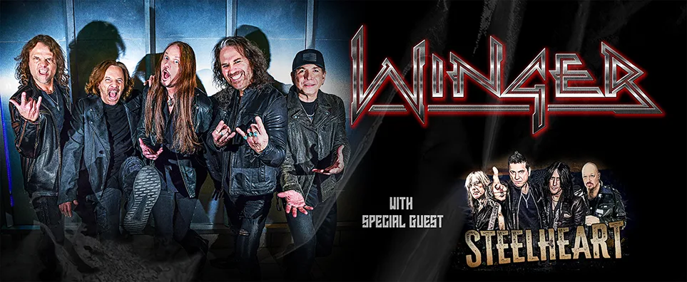 Winger w-Special Guest Steelheart Info Page Header