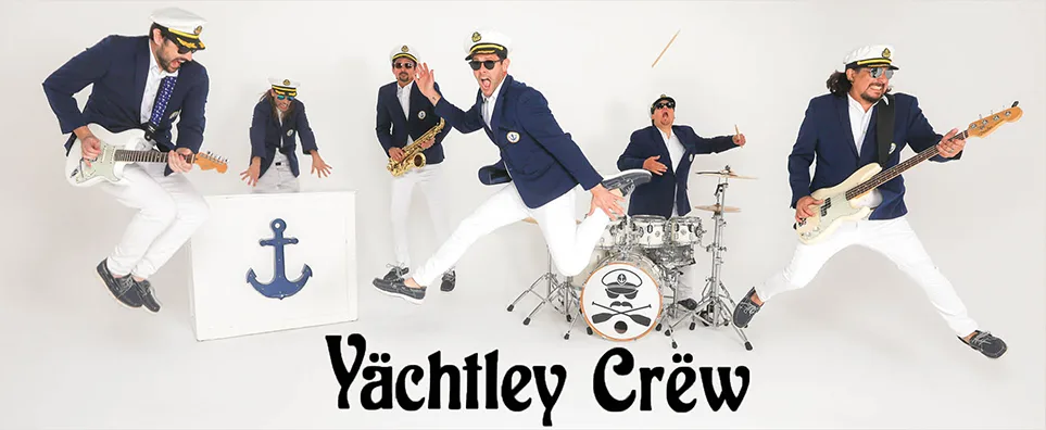 Yächtley Crëw - Yacht Rock Band Info Page Header