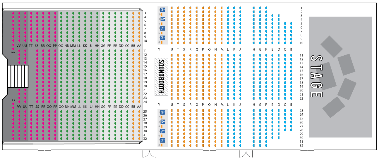 Clyde Theater Fort Wayne Seating Chart