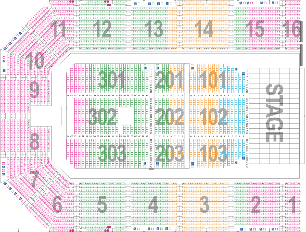 Amish Country Theater Seating Chart