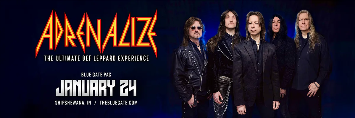 Adrenalize: The Ultimate Def Leppard Experience - January 24, 2026 - Shipshewana, IN