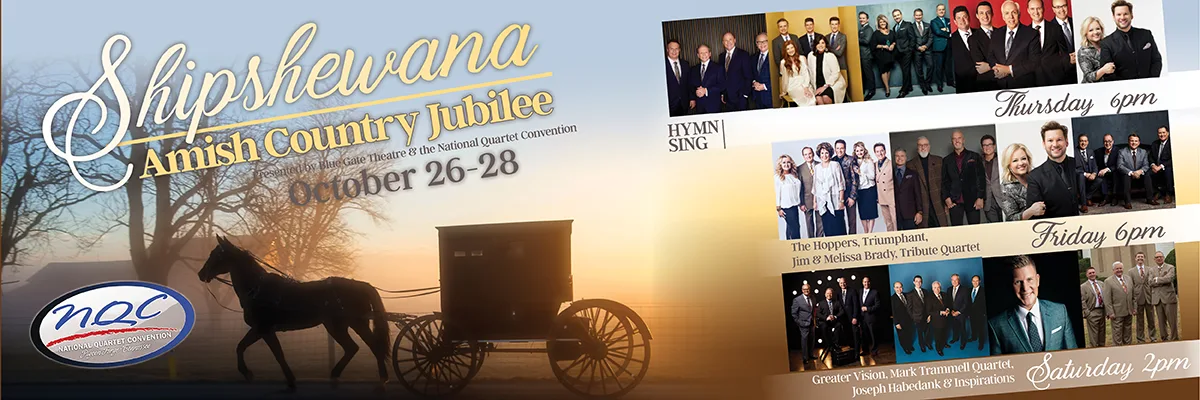 October 26-28 - Amish Country Jubilee 2023
