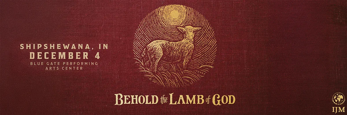 Andrew Peterson - Behold the Lamb of God - December 4, 2026 - Shipshewana, IN