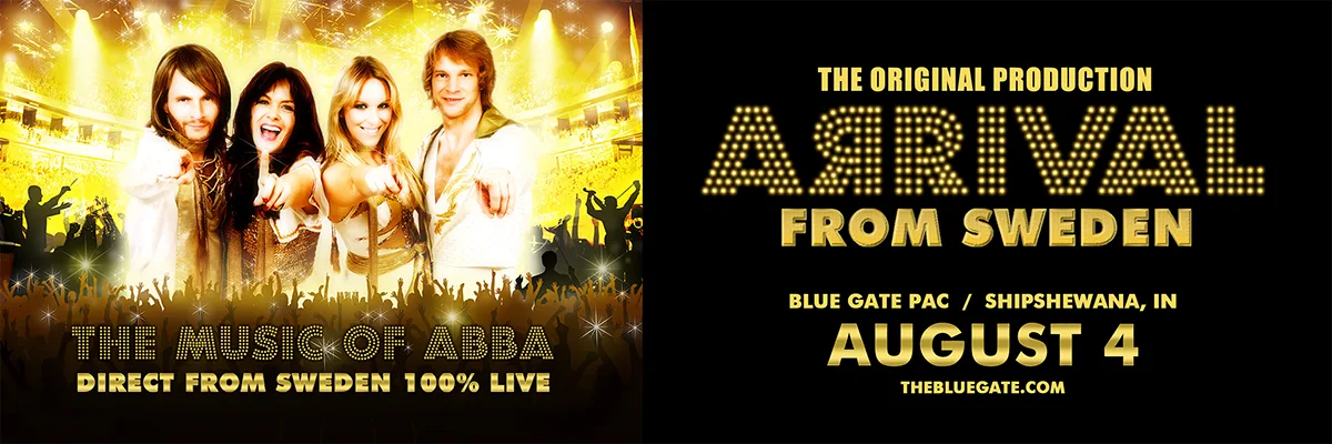 Arrival from Sweden - Abba Tribute  - August 4, 2026 - Shipshewana, IN