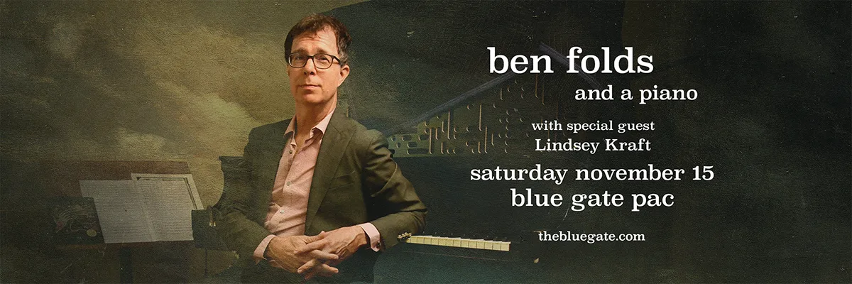 Ben Folds & A Piano - November 15, 2025 - Shipshewana, IN