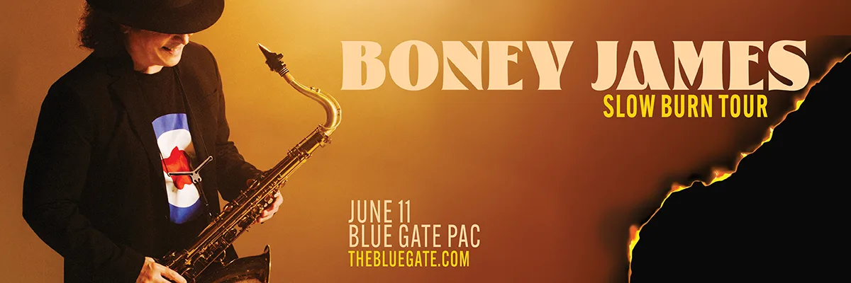 Boney James: Slow Burn Tour - June 11, 2025 - Shipshewana, IN