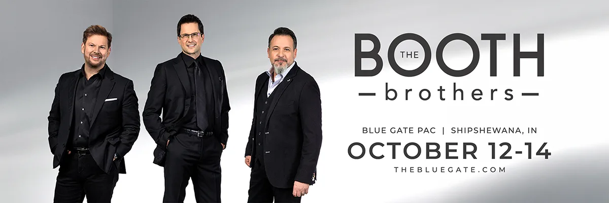 Booth Brothers Retreat - October 13, 2026 - Shipshewana, IN