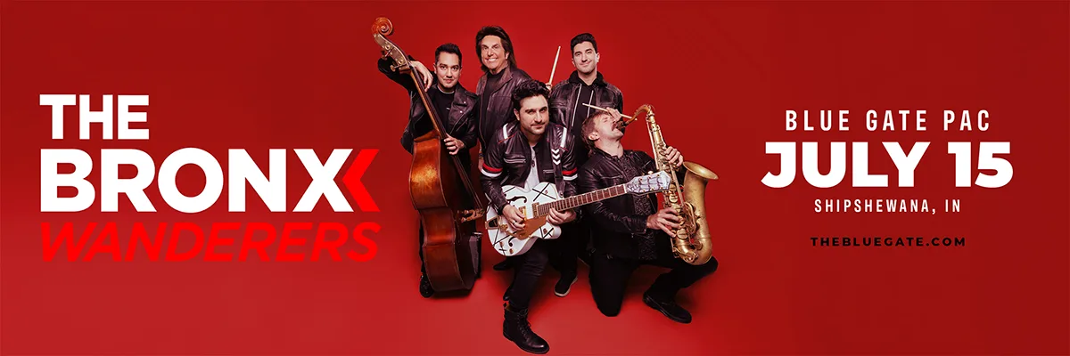 The Bronx Wanderers - July 15, 2026 - Shipshewana, IN